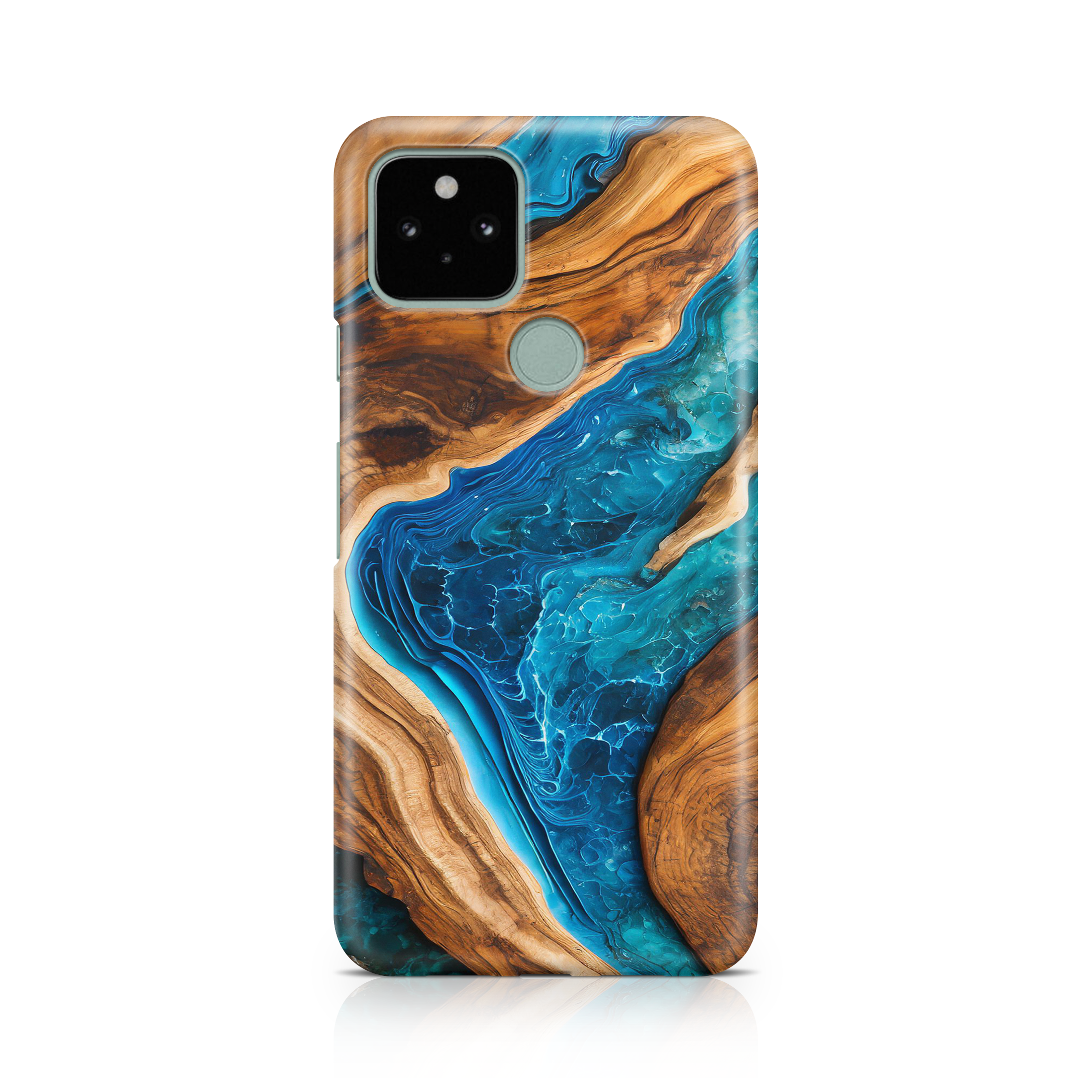 Blue Resin & Wood - Google