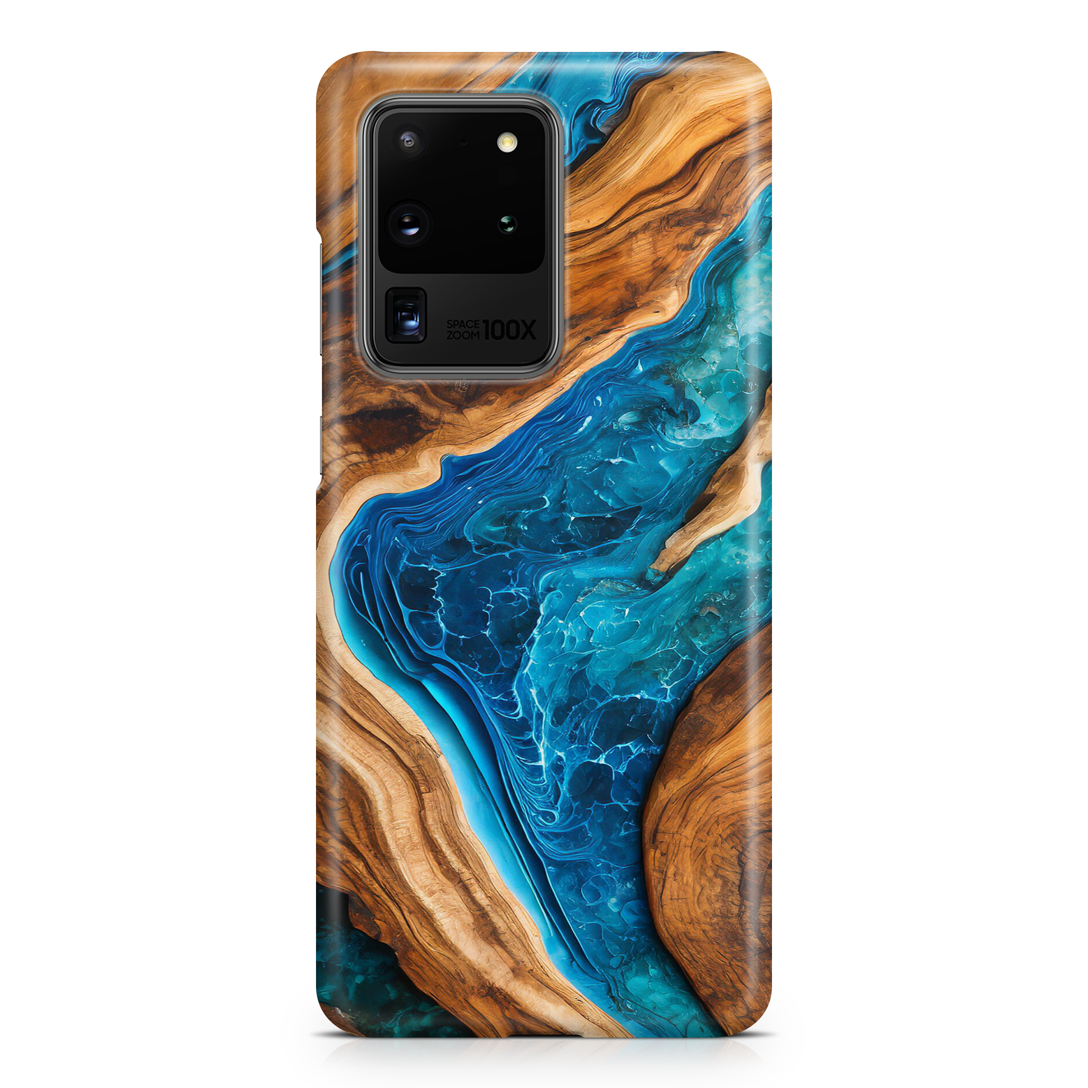 Blue Resin & Wood - Samsung