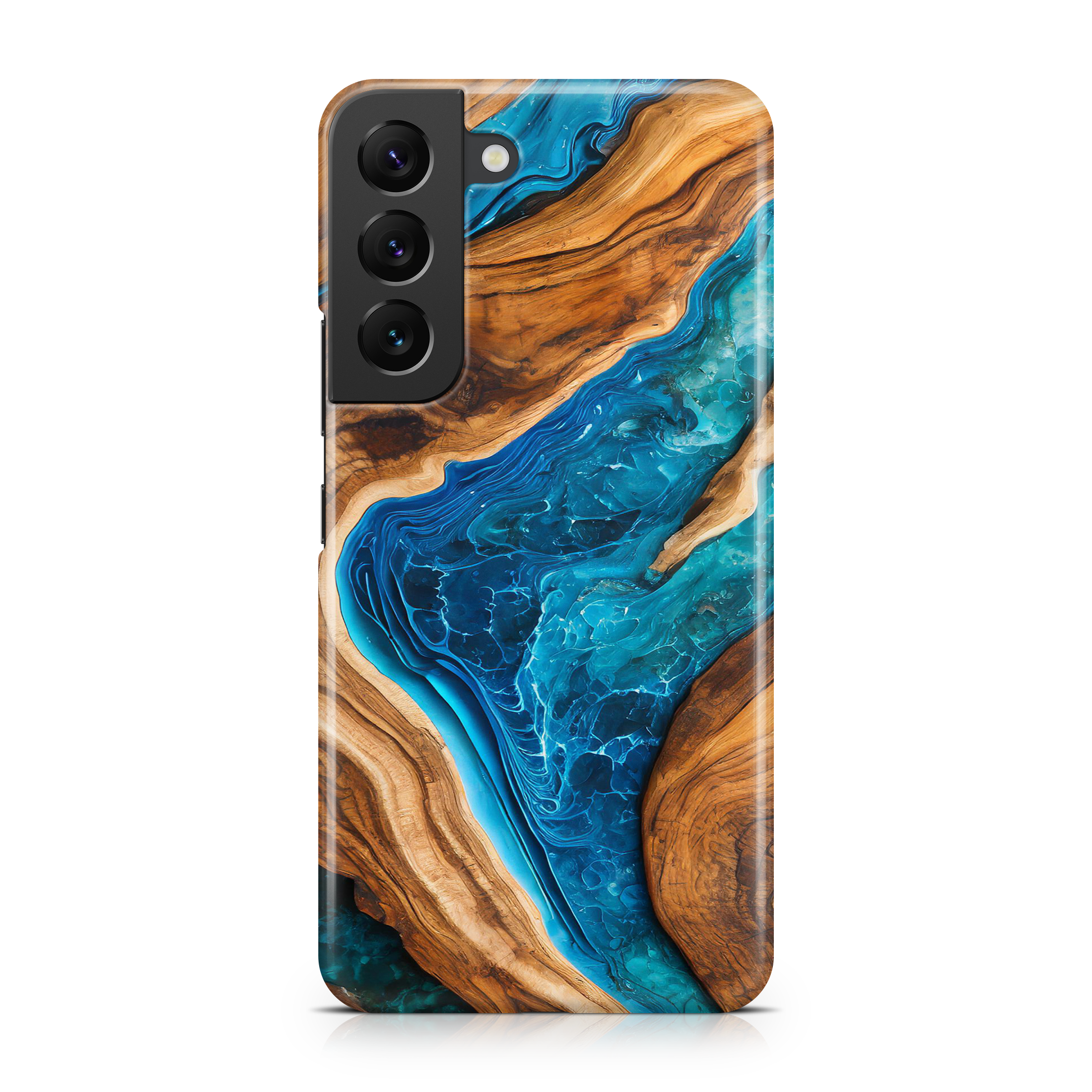 Blue Resin & Wood - Samsung