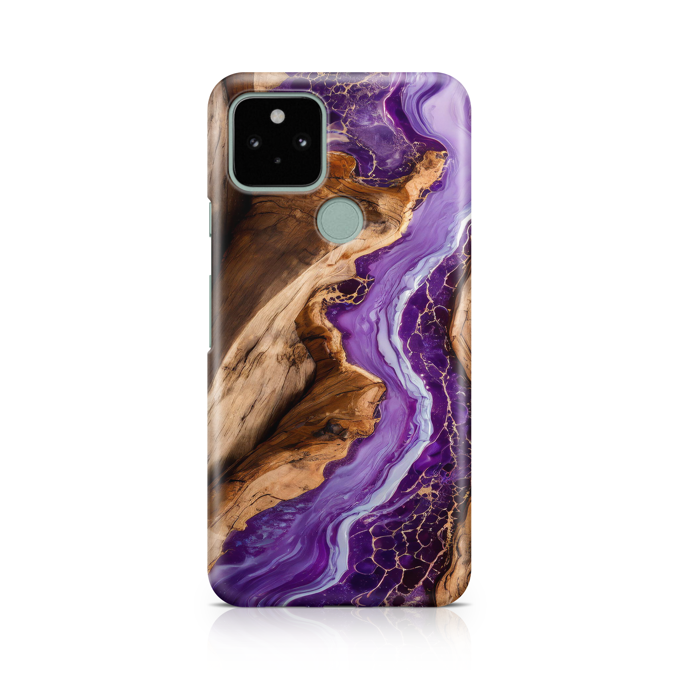 Purple Resin & Wood - Google