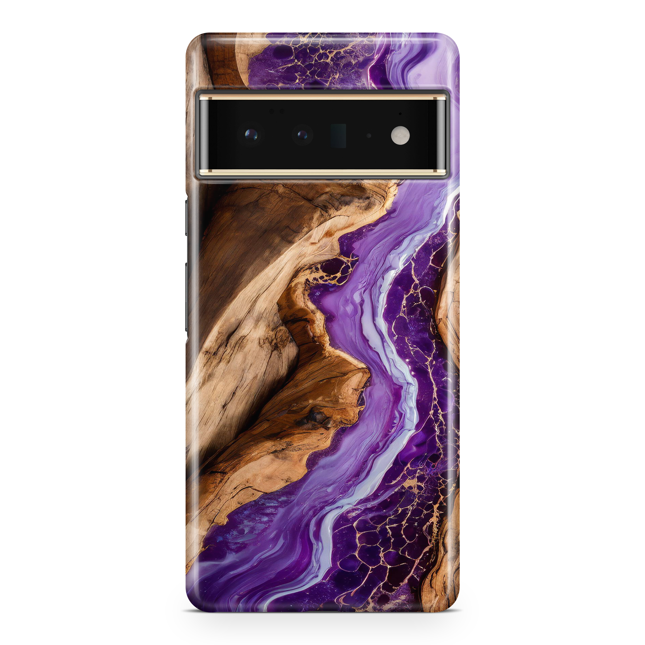 Purple Resin & Wood - Google