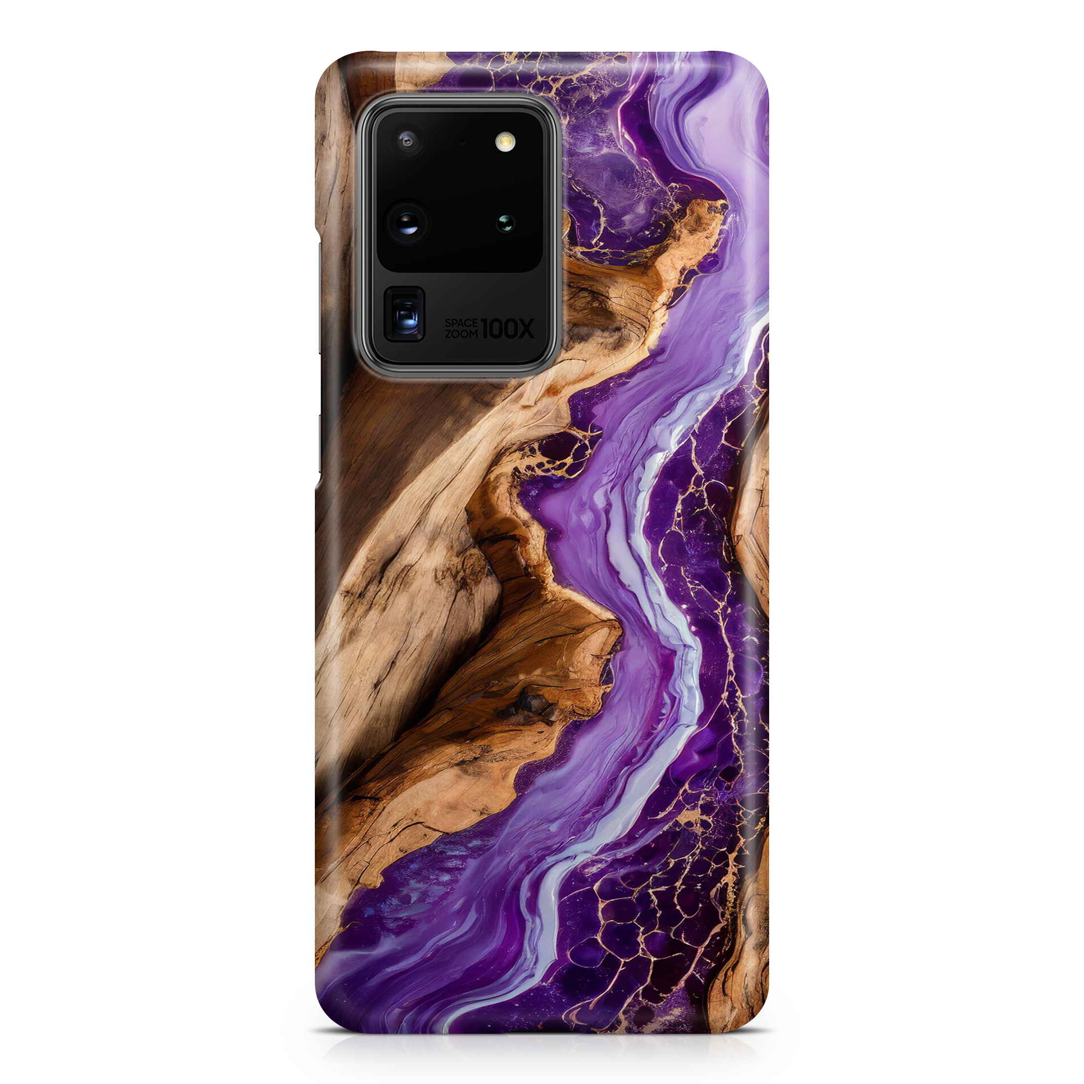 Purple Resin & Wood - Samsung