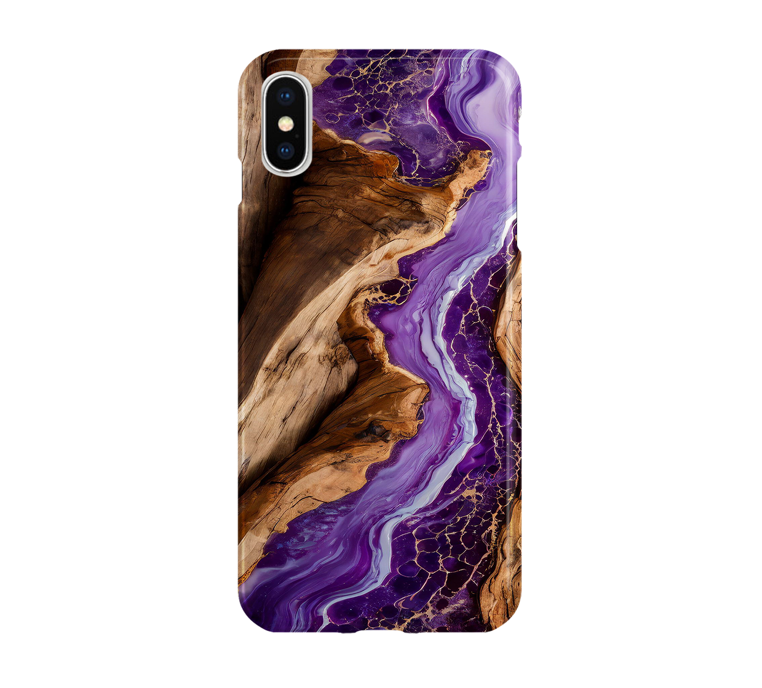 Purple Resin & Wood - Late Model