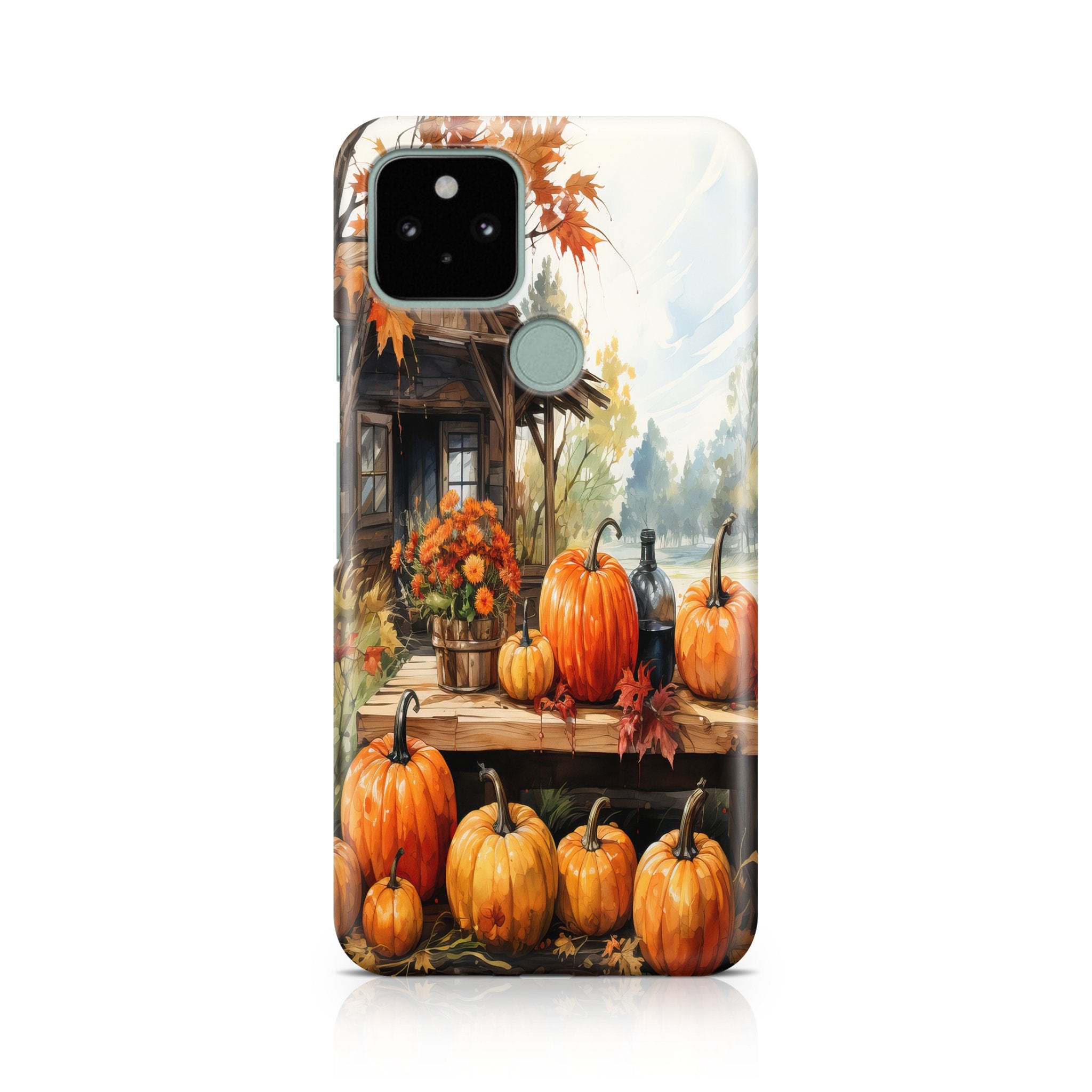 Fall Farm Harvest - Google phone case designs by CaseSwagger