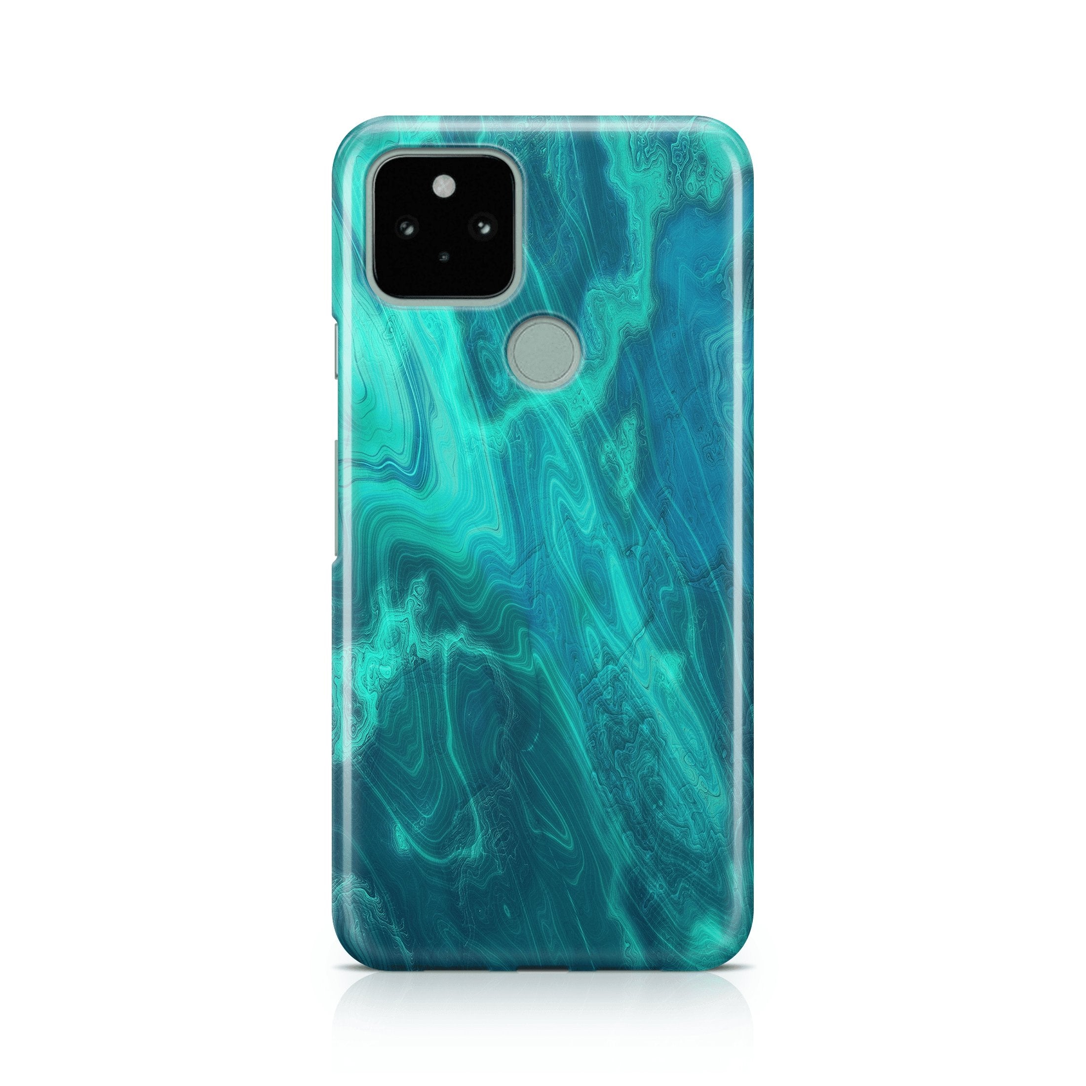 Malachite IV - Google phone case designs by CaseSwagger