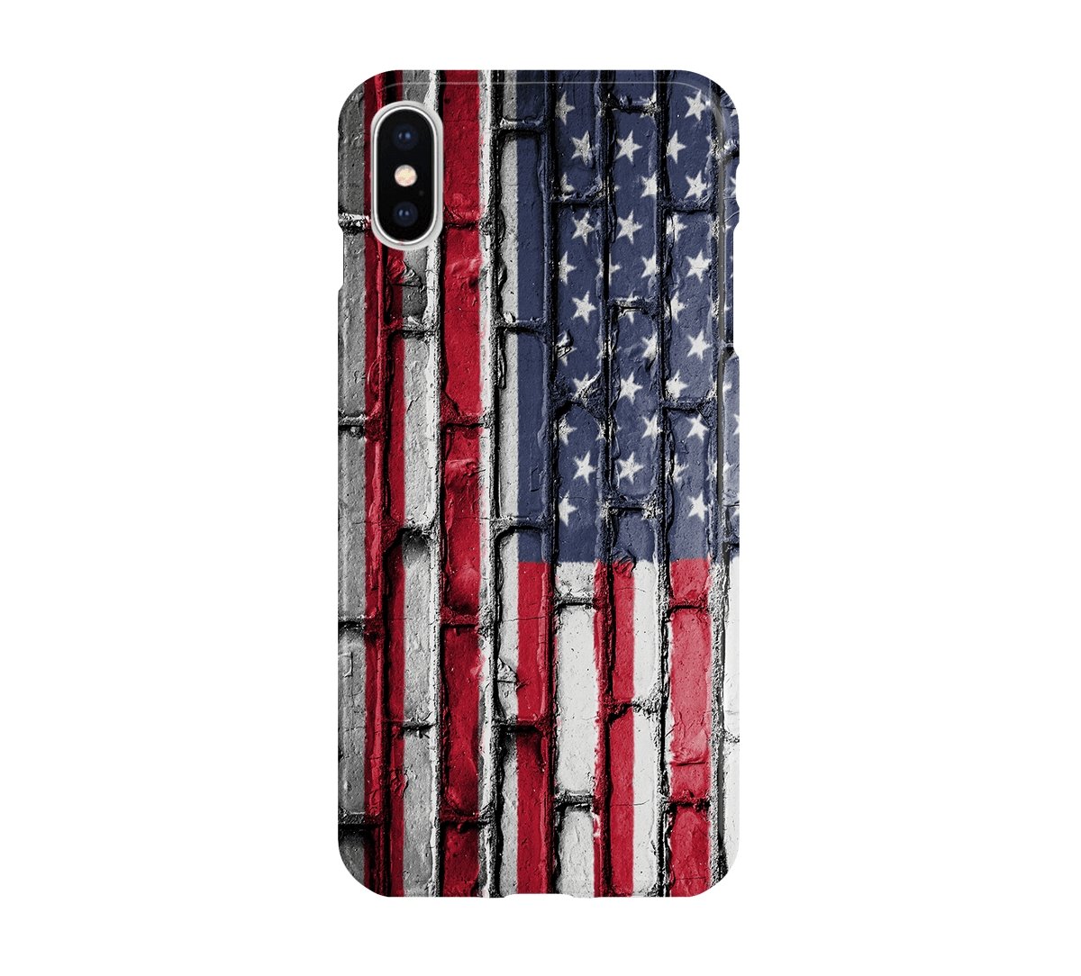 Patriotic Bricks Case for Apple iPhone CaseSwagger